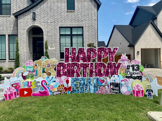 Birthday Yard Sign design, Anniversary outdoor sign, Birthday Banner , Birthday Yard Sign, Anniversary Sign, Happy Anniversary Banner